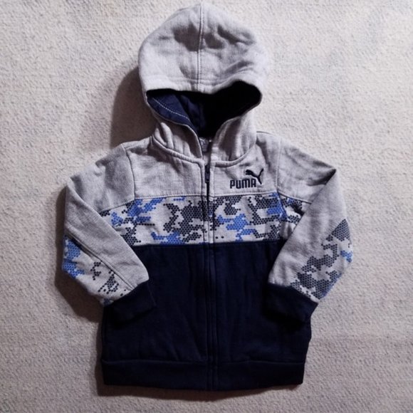 Puma Zip-up Hoodie Sweatshirt - Picture 1 of 7